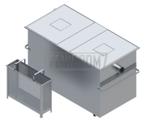 Stainless steel various industrial products grease separator oil inox Turkey